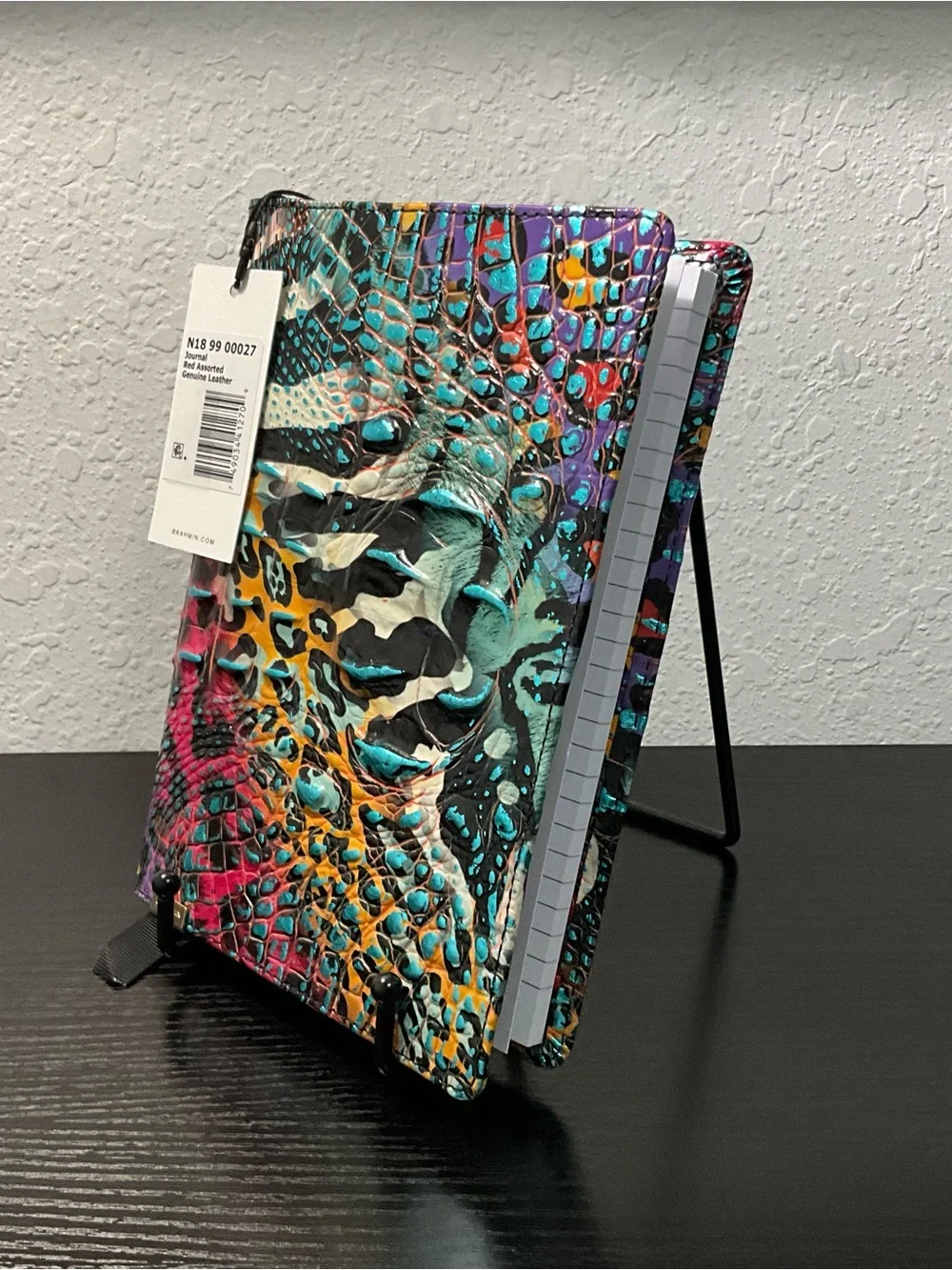 Brahmin Journal STAMPEDE MELBOURNE W/Leather Eye GORGEOUS NWT